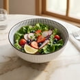 thumbnail image 4 of 60 Oz Large Soup Bowl Set Of 3, Japanese Ramen Pho Bowls, Blue And White Porcelain Big Bowl, 4 of 9
