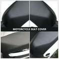 thumbnail image 2 of Funda para asiento de motocicleta, funda protectora de cuero para asiento de motocicleta, uso diario, 2 of 6