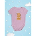thumbnail image 3 of Funny Cute Pumpkin Stack Bodysuit Infant -Image by Shutterstock,  6 Months, 3 of 4