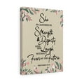 thumbnail image 3 of Scripture Walls Laugh Without Fear Proverbs 31:25 Bible Verse Canvas Christian Wall Art Ready to Hang Unframed, 3 of 6