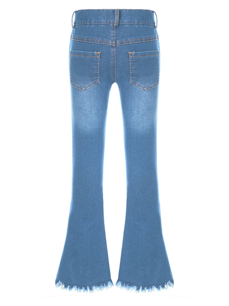 FELIM フェリム　HW BELL BOTTOM DENIM / BLU Bell Bottom Jeans for Women High Waisted Flare Jeans with