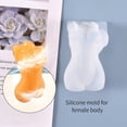 thumbnail image 2 of Langgg Human Body Mold DIY Crystal Epoxy Resin Candle Mould Body Silicone Mold Handicraft Tool, Female, Type 8, 2 of 9