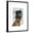 Black Frame, variant on Art.com Fox Mad Hatter Art Print by Fab Funky, White Frame Wall Art, 17" x 21"