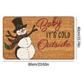 thumbnail image 3 of Under $5Christmas Mat,Front Door Mat Outdoor, Welcome Mat for Home Entry Shoes Door Entryway,Bathroom Rugs Non Slip and Washable, 3 of 7