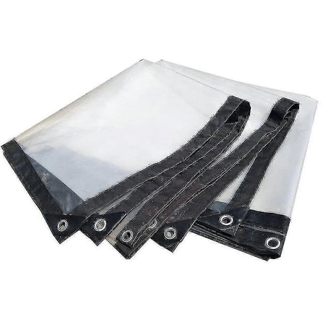Foldable Waterproof Transparent Tarpaulin With Eyelets