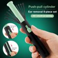 thumbnail image 2 of 8Pcs/Set Ear Picking Spoons Multifunctional Anti-rust Easy to Clean Eco-friendly Reusable Ear Care Portable Stainless Steel Ear Pick Wax Remover Set Children Use, 2 of 8