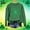 A1322 Coffee, variant on St. Patrick's Day Sweatshirt for Women Decorative Shamrock Heart Shape Graphic Crewneck Long Sleeve Loose Fit Soft Novelty Festive Holiday Pullover Top
