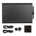 thumbnail image 1 of 1060PLUS Portable Drawing Graphics Tablet Pad 10” * 6.25” Active Area with 8G Memory Card Rechargeable Digital Pen for Windows PC, 1 of 7