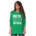 thumbnail image 3 of Earth Day Renewable Energy Go Green Long Sleeve TShirt Men Women Brisco Brands L, 3 of 6
