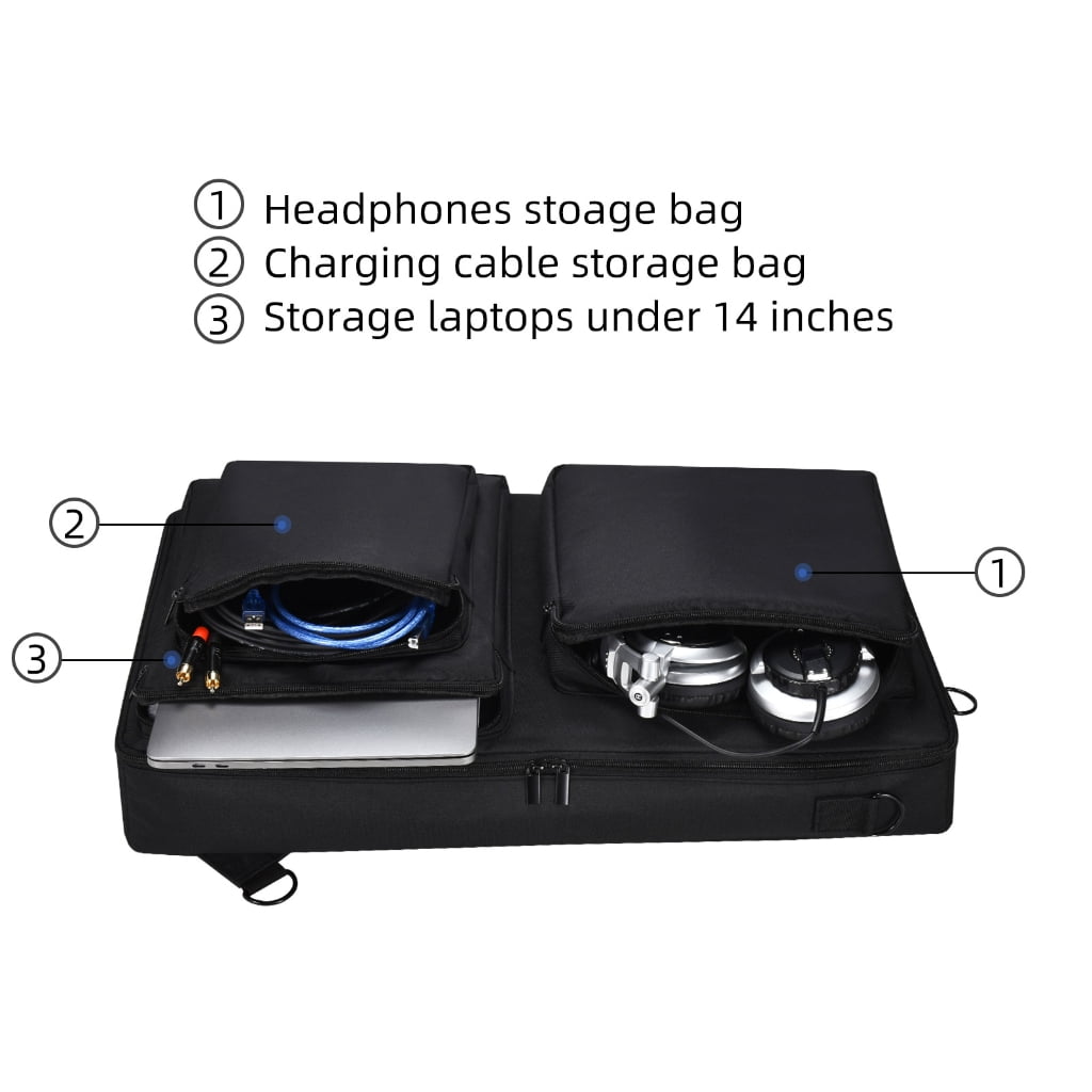 JZROCKER DVDDrive Bag Waterproof Travel Carrying Storage Holder Disc Player Shoulder Bag