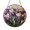 Acrylic 3.5 Inch, variant on Iris Flower Stained Glass Suncatcher Decorative Floral Window Art for Home Interior Display