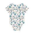thumbnail image 2 of Rocae Rose Flowers for Baby Climbing Clothes Soft Baby Romper for Active Infants Comfortable and Breathable Crawling Jumpsuit Unisex Baby Outfit, 2 of 8