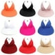 thumbnail image 4 of Jumpingount Sombrilla Sombrero Dulce regalo Cabezas transpirables Cubierta Senderismo Accesorios Artesanía de secado rápido diario Gorras de pescador Sombreros Rojo naranja Jumpingount AP011491-01B, 4 of 6