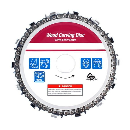 

Chain Saw Disc Chain Saw Disc Cutting Blade Angle Grinder Accessories Carbide Wood Carving Disc Saw Disc