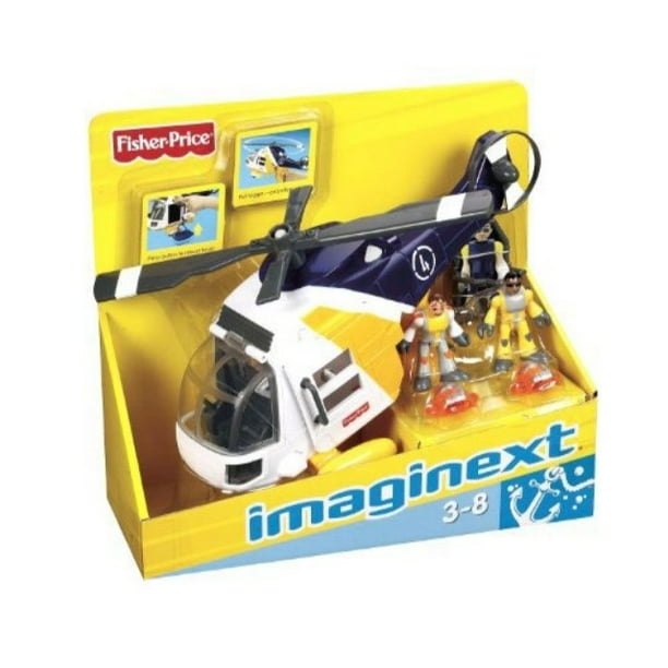 imaginext flight city helicopter not working