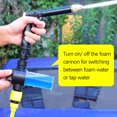 thumbnail image 3 of Pistola de lavado de alta presión con manguera de agua de retroceso Manguera Ahorro de espacio, 3 of 8