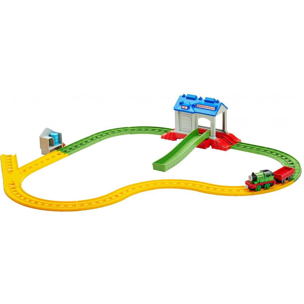 Thomas & Friends Collectible Railway Percy at the Rescue Center Train Set 
