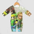 thumbnail image 4 of The Legend Of Zelda Game Baby Rompers One-Piece Long Sleeve Jumpsuit Bodysuits Newborn Infant Toddler Outfit Kid Clothes Sets, 4 of 8