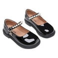thumbnail image 2 of YLYL Toddler Little Girls Mary Jane Oxford Student School Uniform Shoes for Wedding Party, 2 of 9