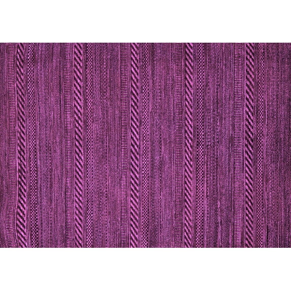 Ahgly Company Indoor Rectangle Abstract Purple Modern Area Rugs, 4' x 6'