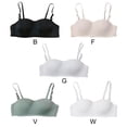 thumbnail image 3 of KOERIM 2 Pieces Wireless Bralettes Tank Top Bra Sports Bra for Women Girls, 3 of 7