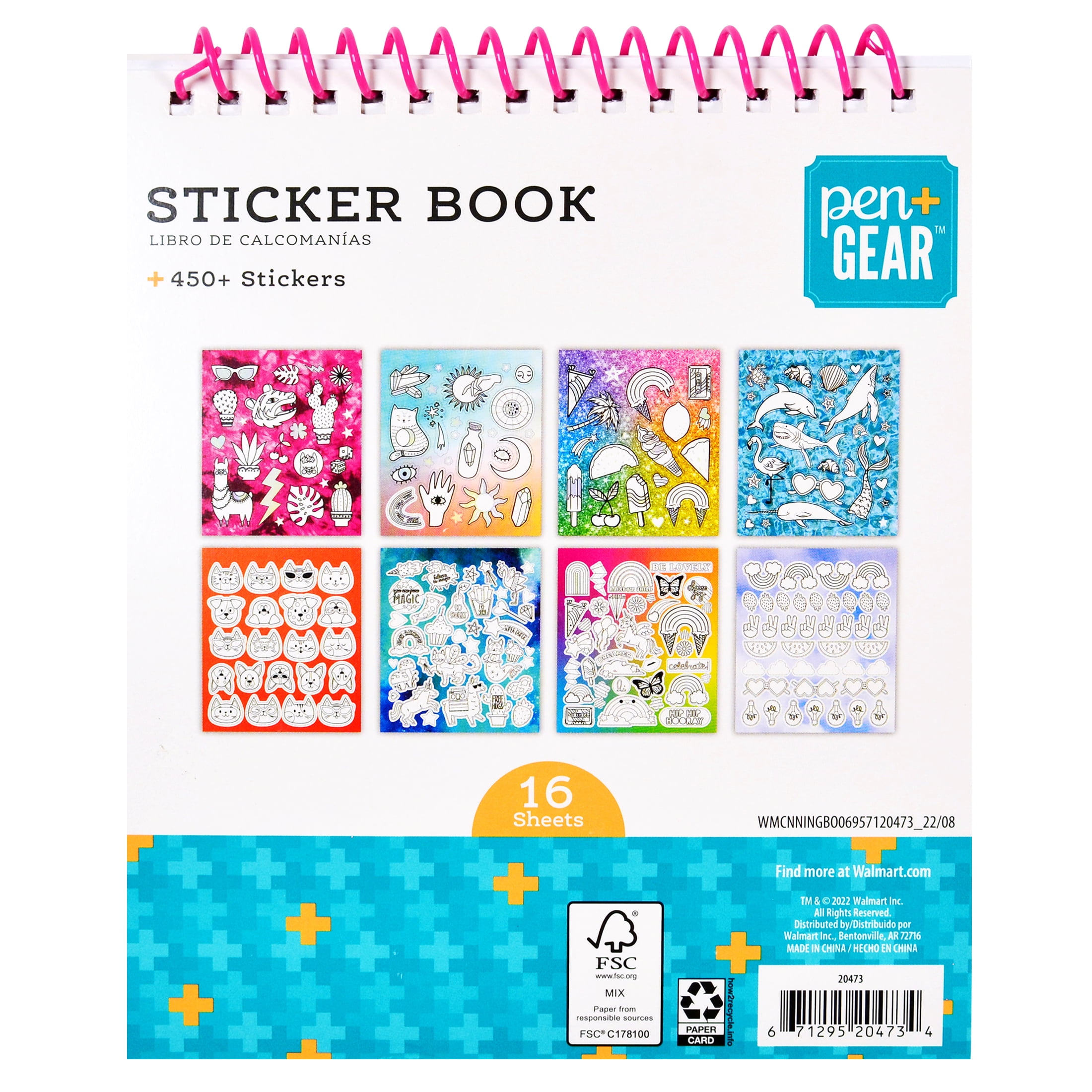 Reusable Sticker Book – Pineberry Paper