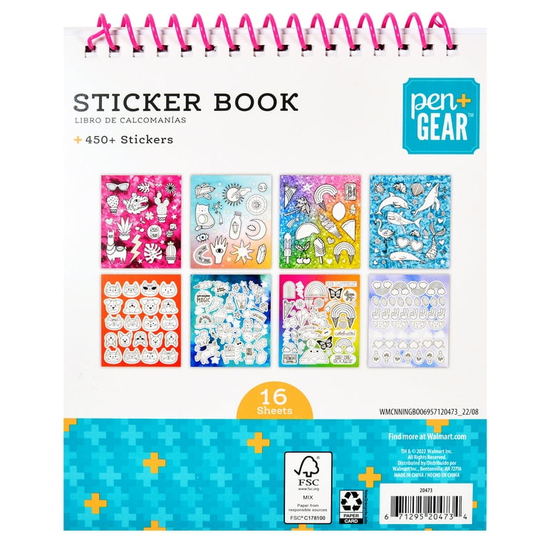 Hands Off My Stickers! Sticker Collection Book
