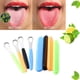 thumbnail image 2 of Raspador de lengua de acero inoxidable, limpiador de higiene Oral, grado quirúrgico, cepillo para eliminar el mal aliento, 2 of 4