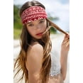 thumbnail image 6 of Dalrosia 6PCS Wide Boho Headbands for Women Non-Slip Headwraps Yoga Running Sports Workout Gym Turbans Bandana Headbands, 6 of 7