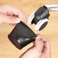thumbnail image 5 of Silicone Bed Office Chair Wheel Stopper Furniture Legs Caster Cups Chair Feet Floor Protectors Felt Bottom Prevents, 5 of 13