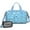 Kirky Hasky Dalmatian, variant on Women Men Gym Bag,Kirky Hasky Dalmatian Small Duffle Bag Spend the Night Bags for Women with Shoes Compartment Washbag,Detachable Shoulder Strap,19.7x8.3x11 Inches