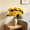 Yellow, variant on 7-Head Faux Marigold Flower Bouquet, Layered Artificial Chrysanthemum Blooms, Decorative Floral Stem for Living Room Table Vase Centerpiece and Fall Decor