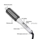 thumbnail image 5 of Professional Electric Ceramic Hair Curler Straightener Hot Heat Comb Hot Air Brush Hair Straightener Comb Curling Styling Tools, 5 of 5