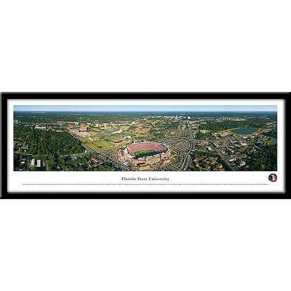 Campus Images NCAA Florida State Framed Stadium Print