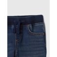 thumbnail image 2 of Pantalón de mezclilla slim para bebé niño GAP, lavado oscuro, 6-12 meses, 2 of 2