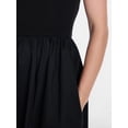 thumbnail image 4 of Time and Tru Women's Sleeveless Scoop Neck Midi Dress, Sizes XS-XXXL, 4 of 5