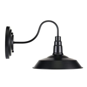 Black Wall Sconce Lighting Gooseneck Barn Lights Industrial