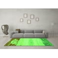 thumbnail image 3 of Ahgly Company Indoor Square Abstract Green Modern Area Rugs, 7' Square, 3 of 4