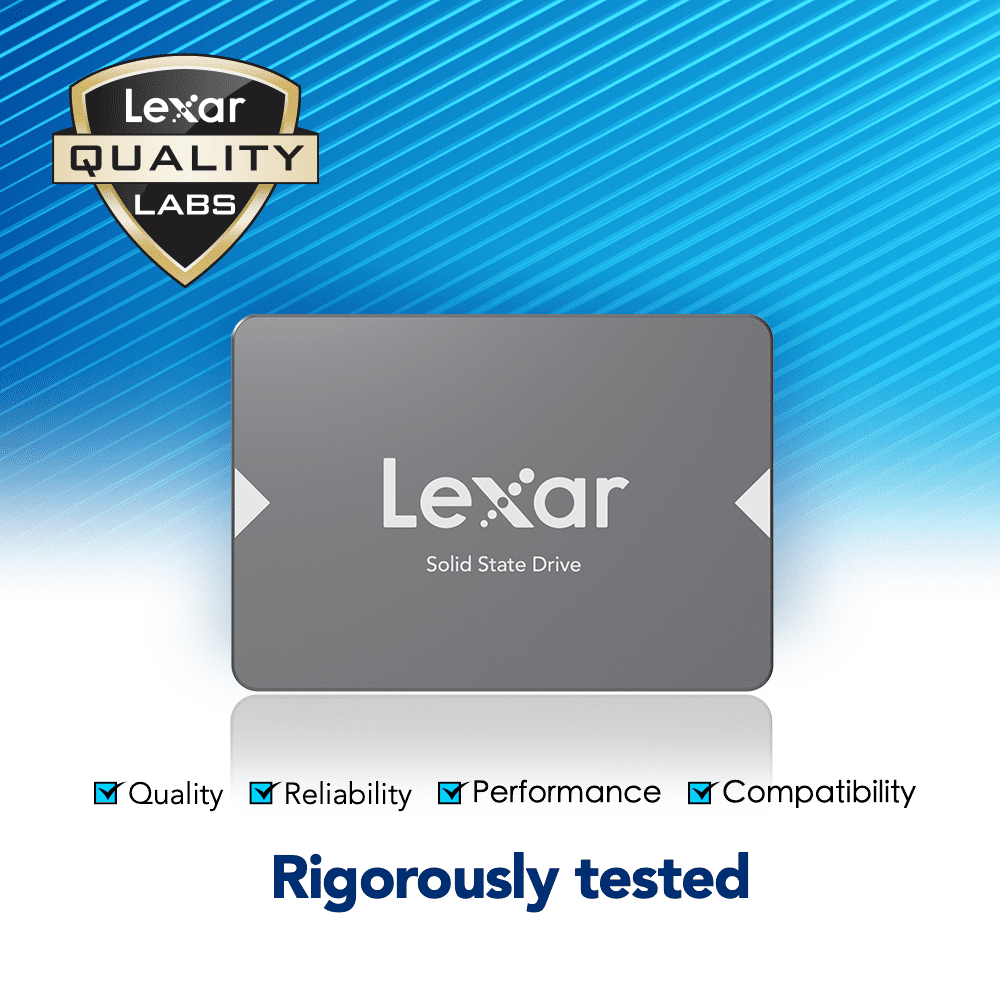 Lexar NS100 2.5" SATA III (6GB/S) 128GB Internal Solid-State Drive, LNS100-128RBNA