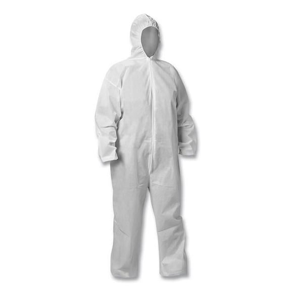 KGA20 Disposable Lightweight Coveralls, White - 4XL - Pack of 50