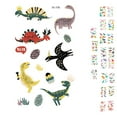 thumbnail image 4 of Dalazy CartoonDinosaurPlantBodyTattooStickerStampingWomenGirlFemaleTemporaryDecalDecor, 4 of 8