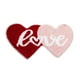 thumbnail image 1 of Alfombra de Baño en Forma de Corazón, Tapete Decorativo para Suelo con Respaldo Antideslizante, Alfombra de Acento para San Valentín con Microfibra Suave, 80 x 40 cm para Baño, Dormitorio, 1 of 5