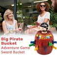 thumbnail image 2 of Juguetes de broma: Barril pirata, descompresión, broma, juguetes de descompresión nuevos y únicos para niños, puesto de mercado, suministro, 2 of 6