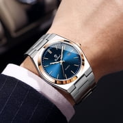 Mens Business Leisure Waterproof Luminous Quartz Watch