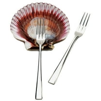Silver Stainless Steel Seafood Fork 6x.75
