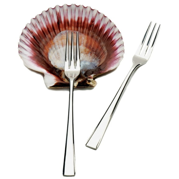 Silver Stainless Steel Seafood Fork 6x.75