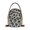 A Vector Art Works, variant on IAUYY Small Crossbody Bags for Women 15*21*8cm Leather Purses for Women Removable Strap with 3 Zipper Pocket Applicable to Birthday Gifts for Women,An Black and White Style