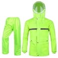 thumbnail image 1 of GYUJNB Unisex Raincoat Set | Outdoor Rainforest Reflective Stripe Rain Gear | Separated Suit For Heavy Rain, 1 of 2