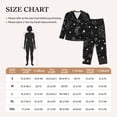 thumbnail image 4 of Sikiie Space Galaxy Women's Long-Sleeve Shirt and Full-Length Bottom Pajama Set (s-xxl)-Small, 4 of 7