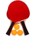 thumbnail image 1 of 1 juego de raqueta de tenis de mesa, kit para principiantes, pelota de tenis de mesa, raqueta de tenis de mesa para ejercicios, 1 of 7